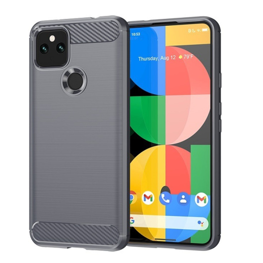 Защитный чехол Carbon для Google Pixel 5a Серый