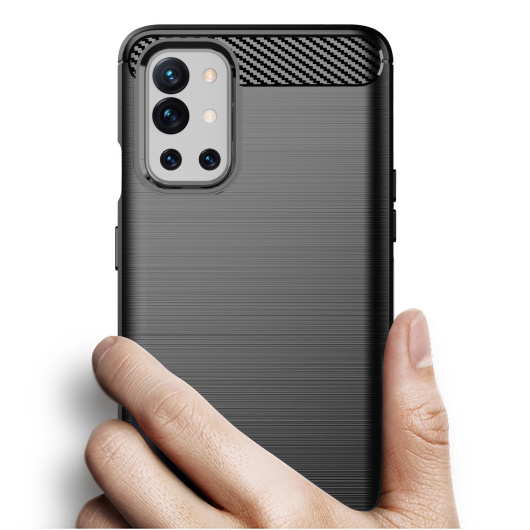 Чехол Carbon для OnePlus 9R Черный