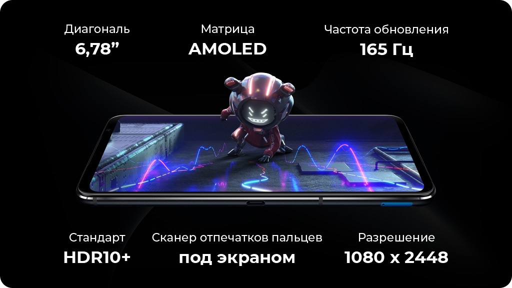 ASUS ROG Phone 6D 16/256GB Черный